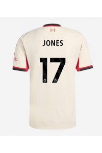 Fotbalové Dres Liverpool Curtis Jones #17 Venkovní Oblečení 2025-26 Krátký Rukáv